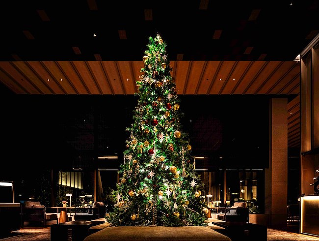 クリスマスツリー点灯式